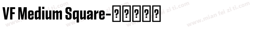 VF Medium Square字体转换